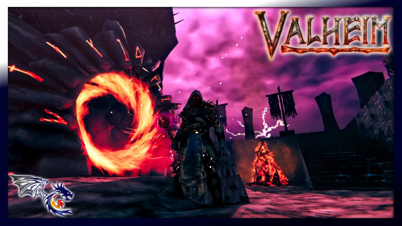 Building An Outpost In The Charred Fortress | Valheim