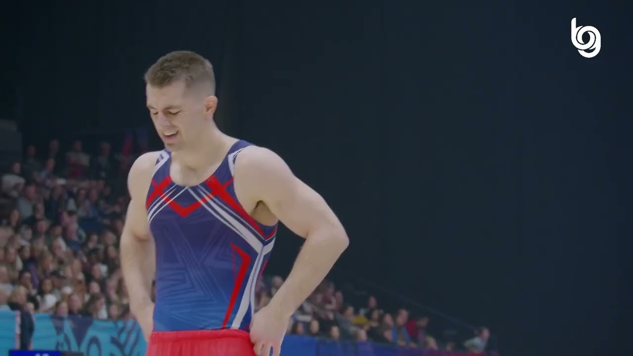Макс Уитлок, кавалер ордена Британской империи, выступления на коне.