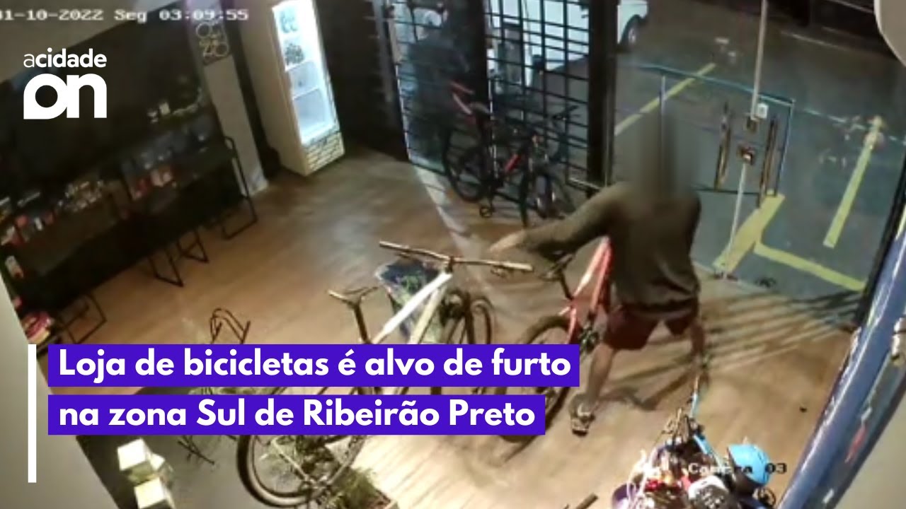 Loja de bicicletas é alvo de furto na zona Sul de Ribeirão Preto
