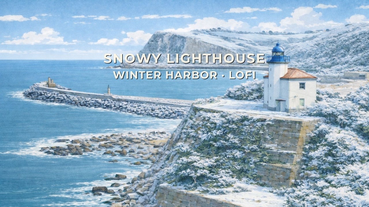 Lighthouse · Snowy Harbor · Winter Calm