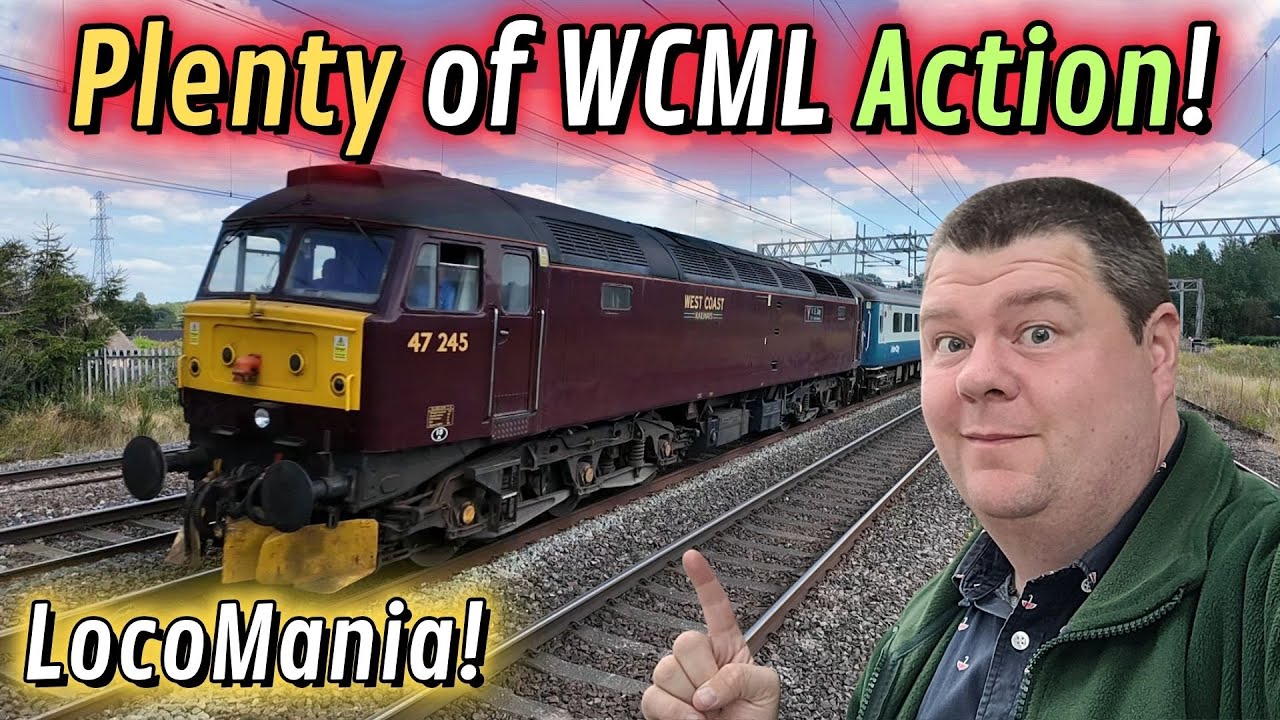 A lot of Action on the West Coast Main Line! LocoMania with SimOnTrains - July 2024