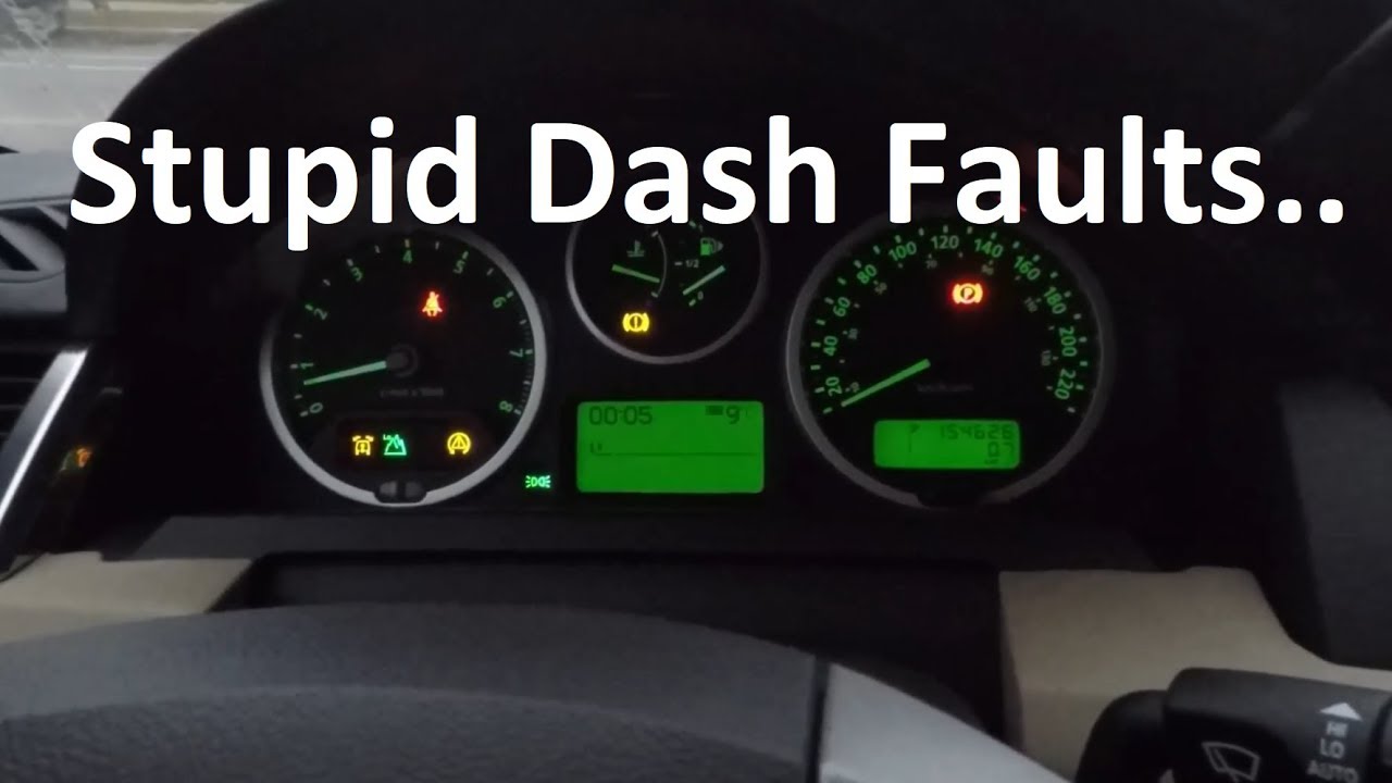 Range Rover dash faults continue, next step...