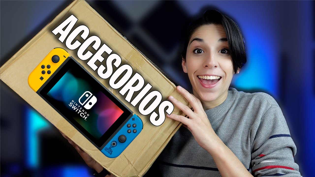 CAJA GIGANTE de ACCESORIOS para MI NINTENDO SWITCH!