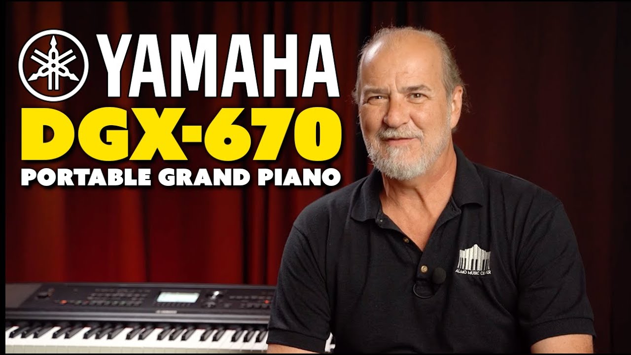 НОВЫЙ портативный рояль Yamaha DGX-670 | Обзор и демонстрация