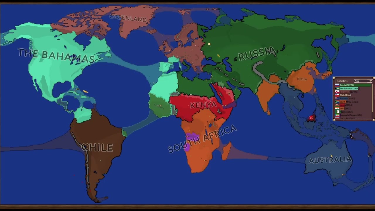 WW3 Scenario | Timelapse | 30x Speed | Age of Conflict