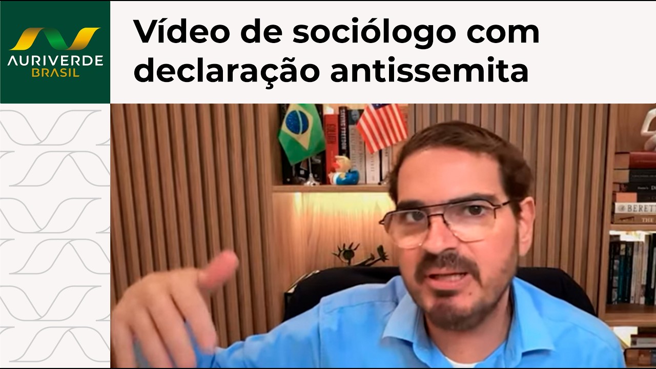Rodrigo Constantino: Sociólogo diz que Epstein foi financiado pelo 'lobby judaico'