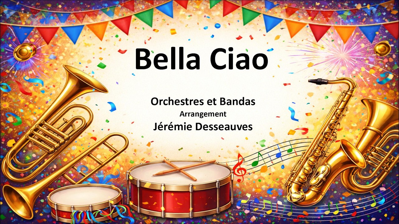 Partitions Orchestres/Bandas : Bella Ciao : Extraits