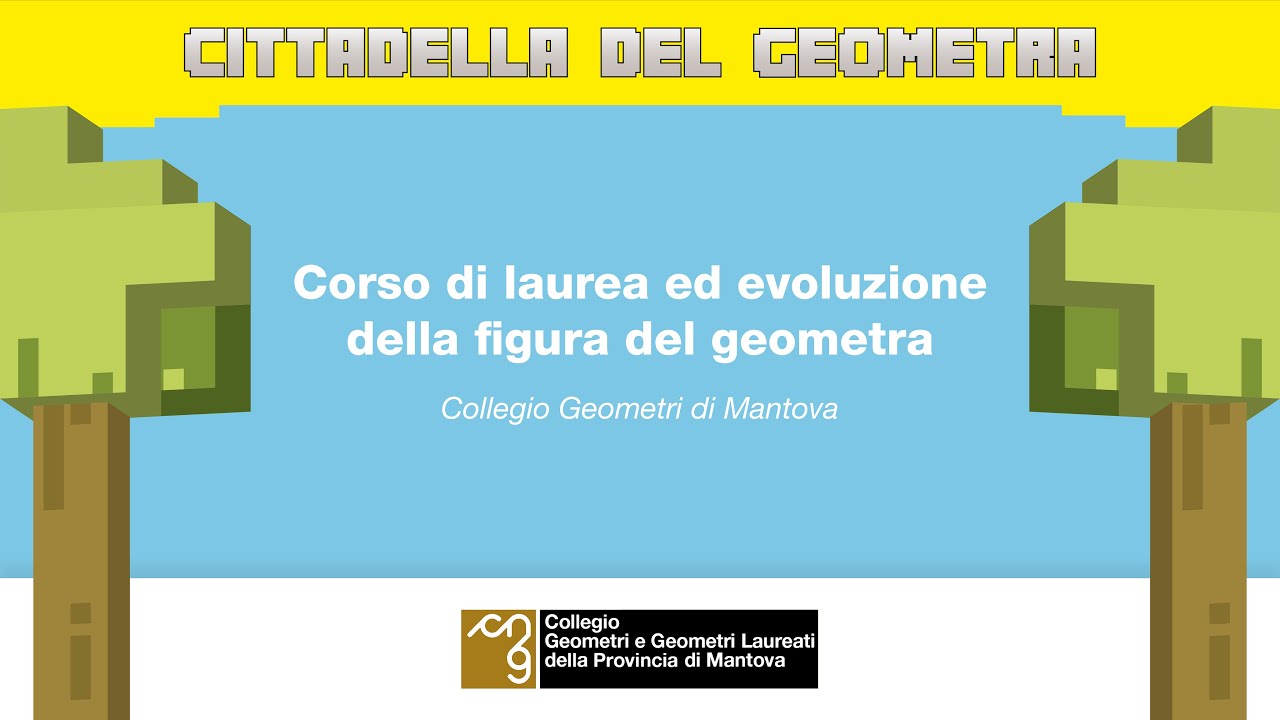 Corso di laurea ed evoluzione della figura del geometra