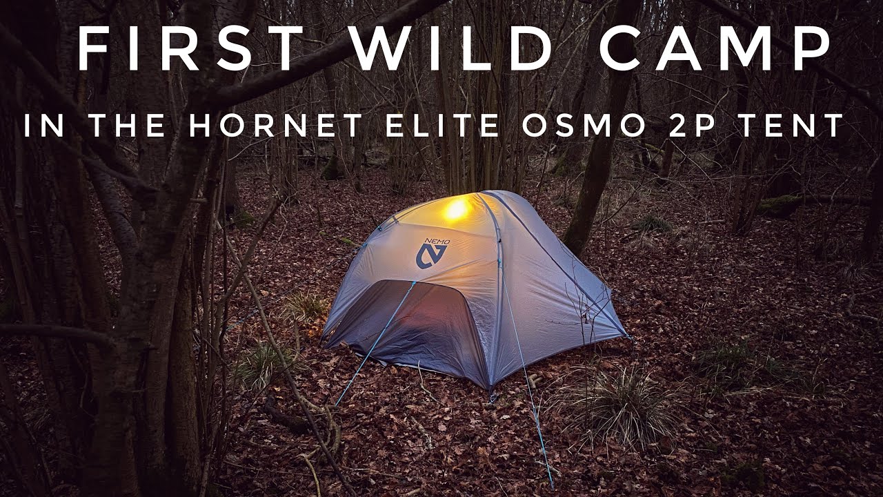 First Wild Camp in Nemo Equipment, Hornet elite OSMO two person tent. First use of ultralight tent