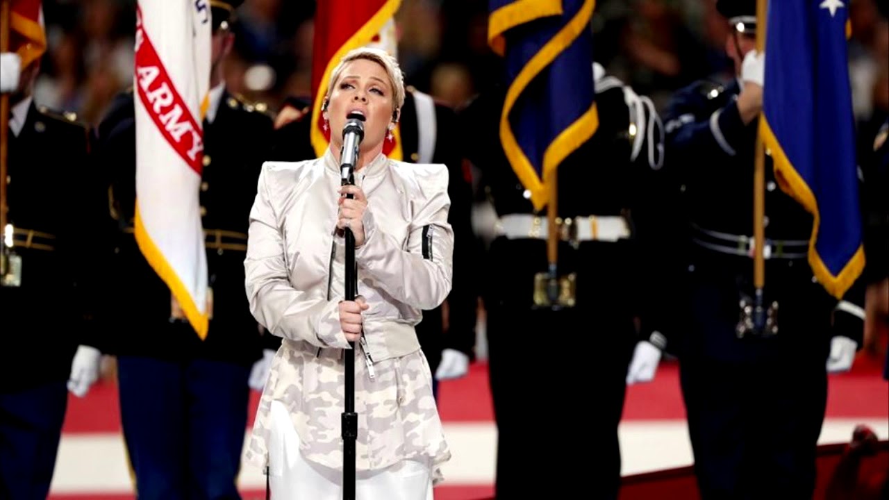 P!nk - The Star Spangled Banner (Studio Version) (Unreleased Track)