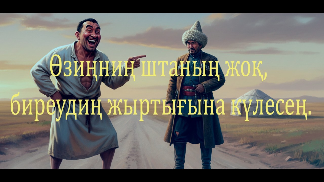Накыл-макал. Хазил далкек. Каракалпакша косыклар, Qaraqalpaqsha qosiqlar.