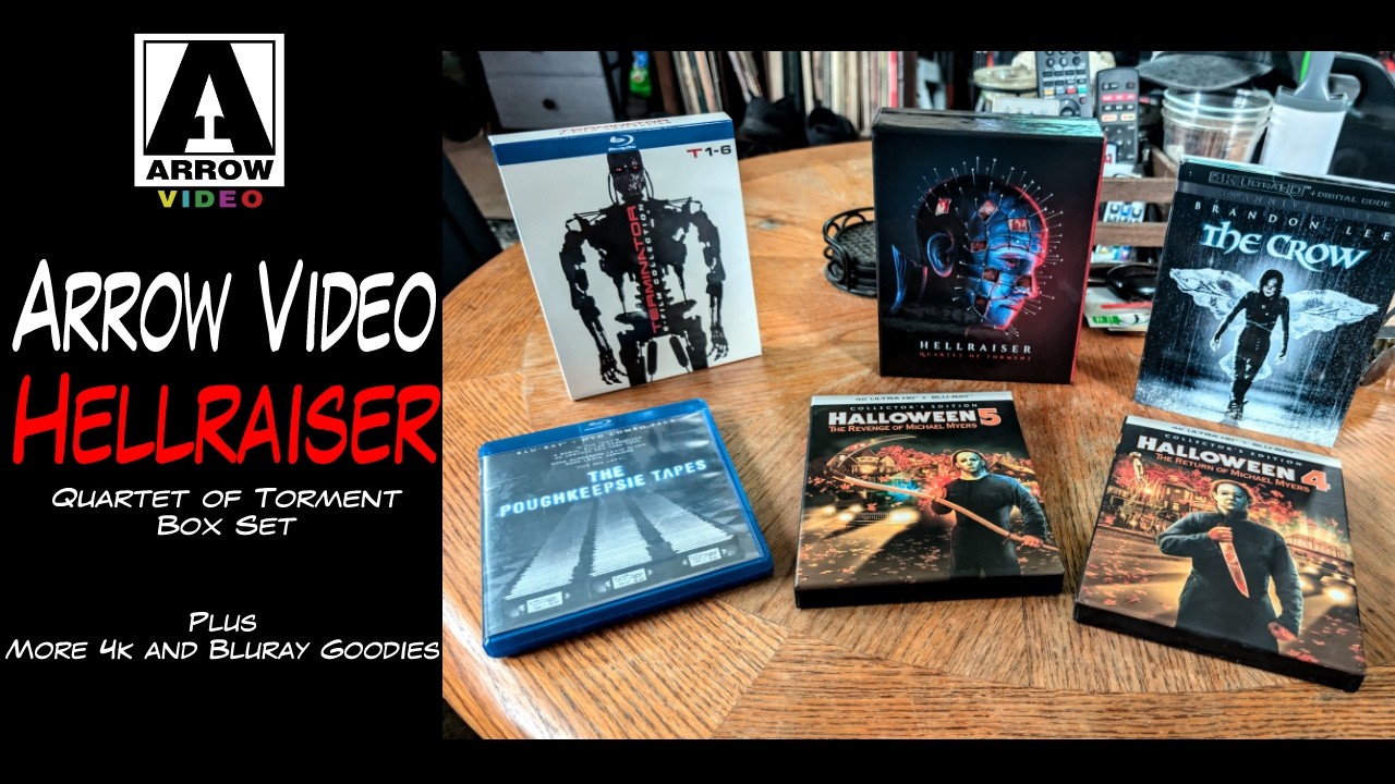 Arrow Video: Набор из четырех частей фильма «Восставший из ада» в формате 4K и многое другое!!