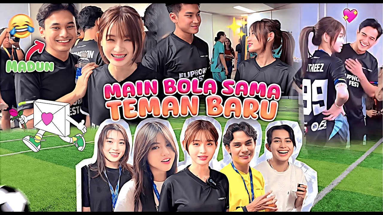 MAIN BOLA SAMBIL CUCI MATA 😜✨ Akhirnya punya temen selain BBK 🙆🏻‍♀️💖