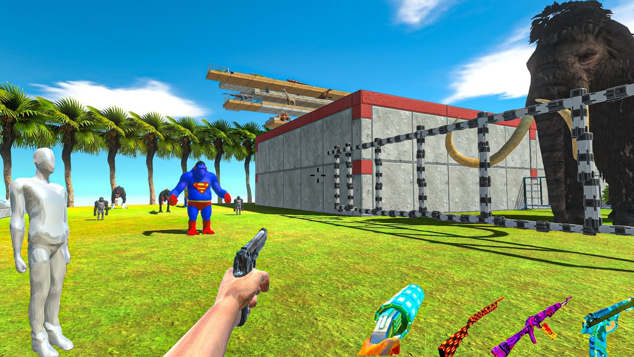 FPS AVATAR RELEASE CARNIVORE DINOSAURS PARKOUR DEATH RUN - ARBS