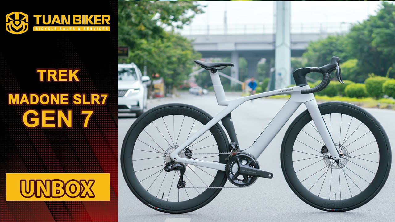 Trek Madone  slr 7 gen 7 ProjectOne Santin Quicksilver | Unbox | TUANBIKER