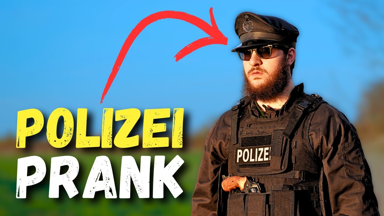 FALSCHER POLIZIST PRANK / TALAHONS HOPS NEHMEN YA SALAMI / ALAN BANG PRANK