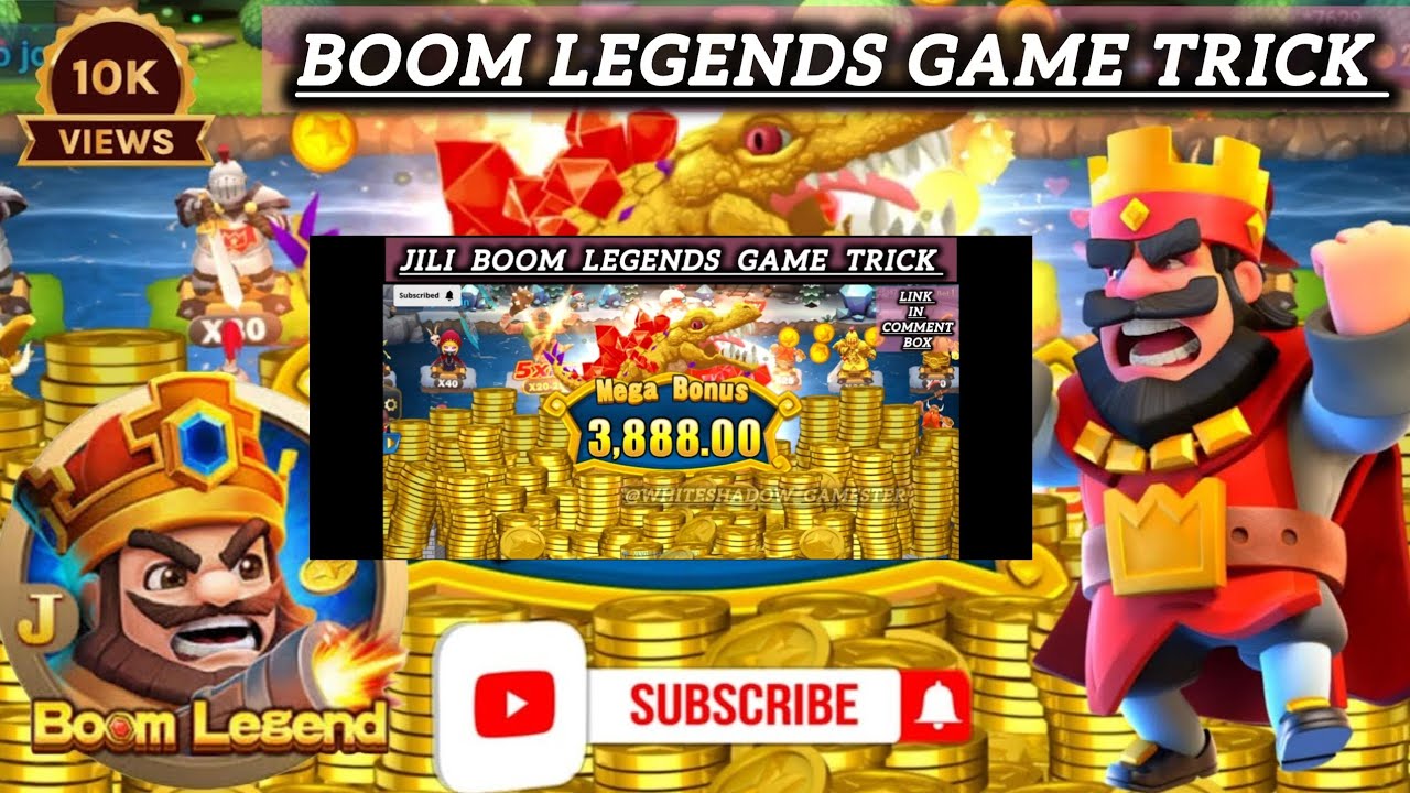 #Jilli Boom legends game trick // bonus hit //tips and tricks #jili #fishinggame #damangames 