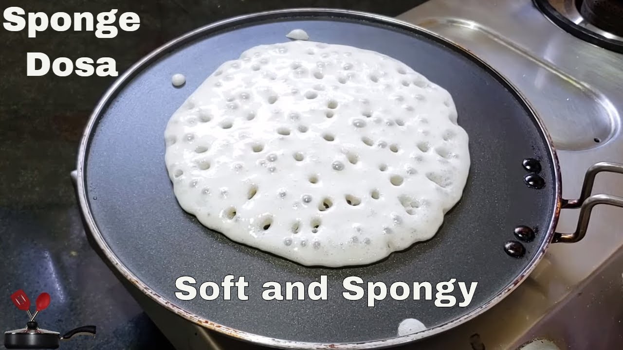 बस एक चीज डालकर डोसा को बनाये स्पंज जैसा सॉफ्ट और स्पंजी | Sponge Dosa Recipe | Set Dosa | Bun Dosa