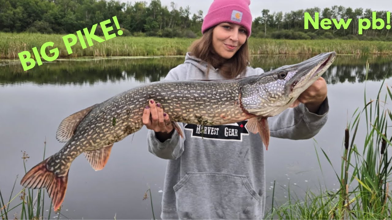 Fishing For GIANT PIKE in Saskatchewan!2025 (New Pb Unlocked) 