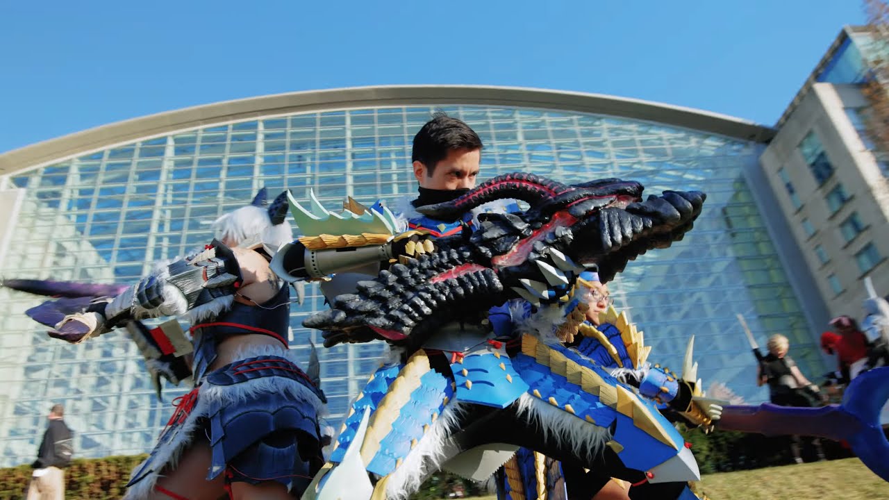 Amazing Armed hunter! | Monster Hunter Cosplay Cinematic