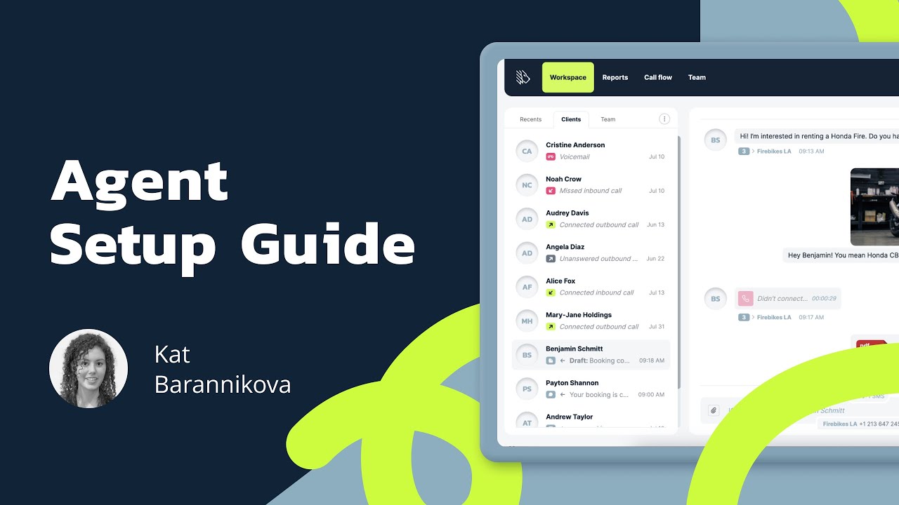 How to set up an agent's account | MightyCall