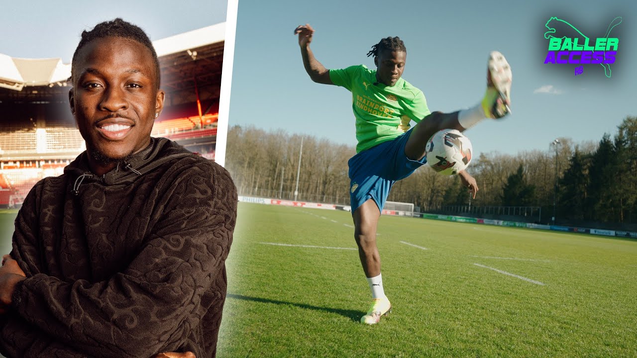 Day In The Life With PSV Title Winner JOHAN BAKAYOKO | Baller Access 🔑 Ep 3
