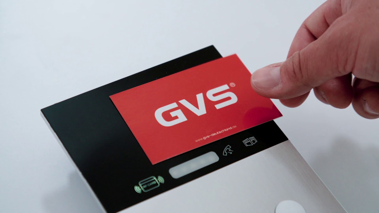 GVS IP-Türstation AVT2024 mit RFID und Fingerabdrucksensor
