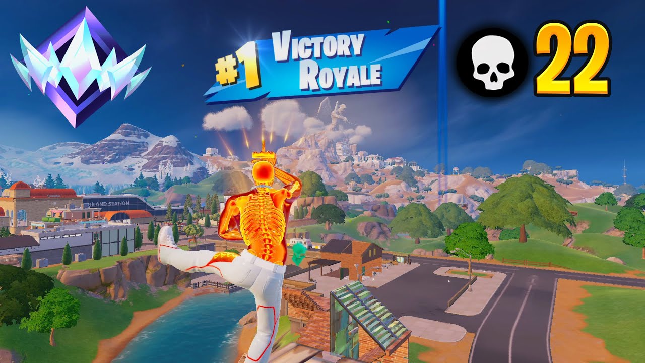 High Kill Solo Ranked Win Full Gameplay (Fortnite Chapter 5 Season 2)