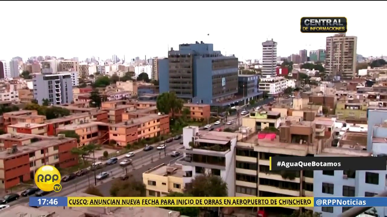El 75% de las aguas residuales de la ciudad de Lima son vertidas al mar