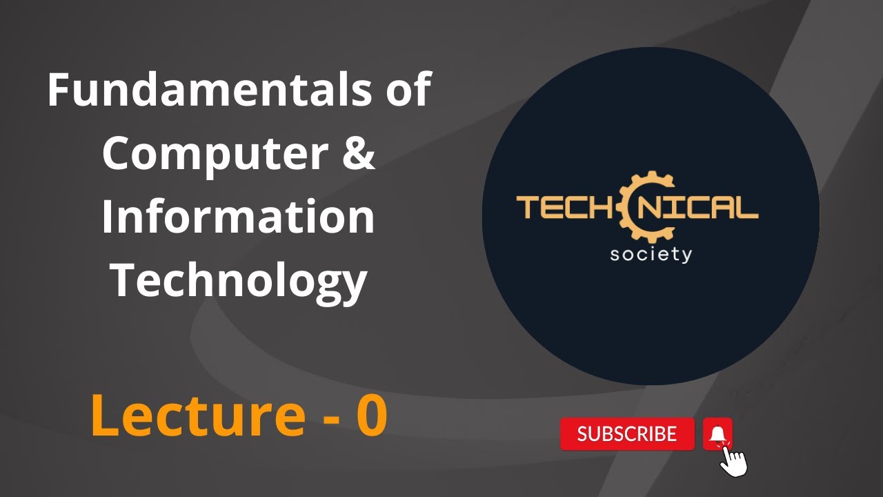 Fundamentals of Computer & Information Technology | Syllabus | BCA | BSC | POLYTECHNIC | BTECH