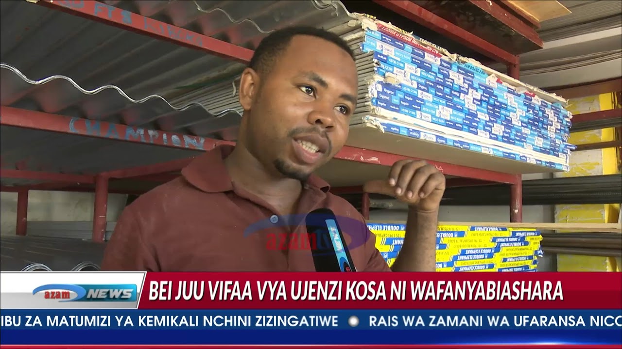 Bei za vifaa vya ujenzi zapaa, wafanyabiashara walaumiwa