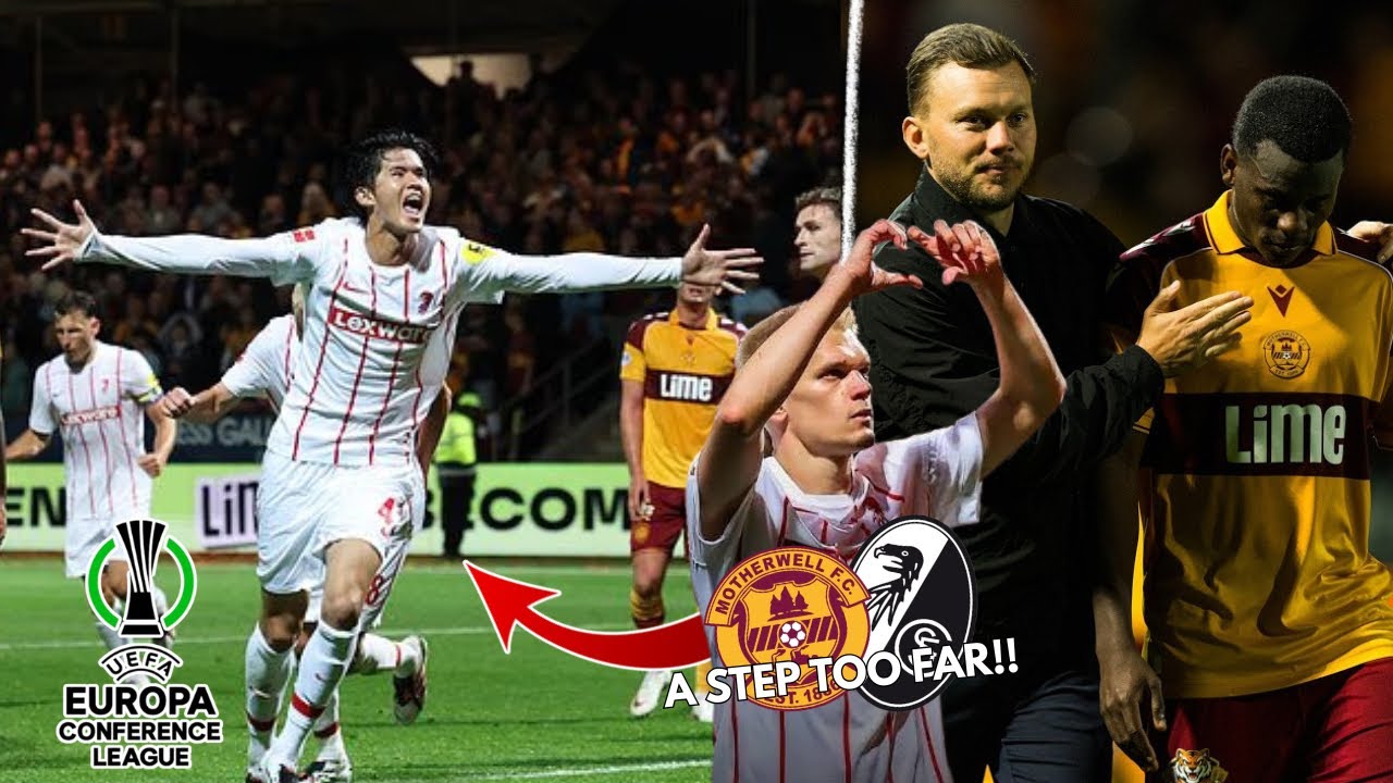 A STEP TOO FAR!? Motherwell 1-3 SC Freiburg VLOG!!