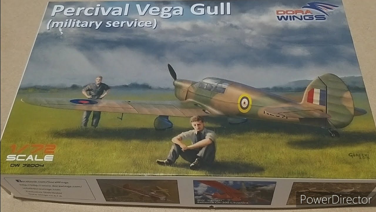 Unboxing, Dora Wings 1/72 Vega Gull