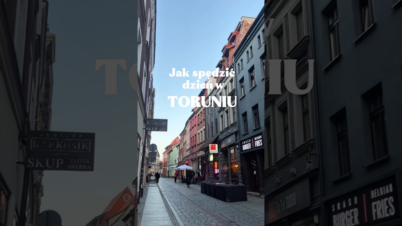 Jak spędzić dzień w Toruniu? Oto plan idealny 🫶🏼 #podr&oacute;że #torun