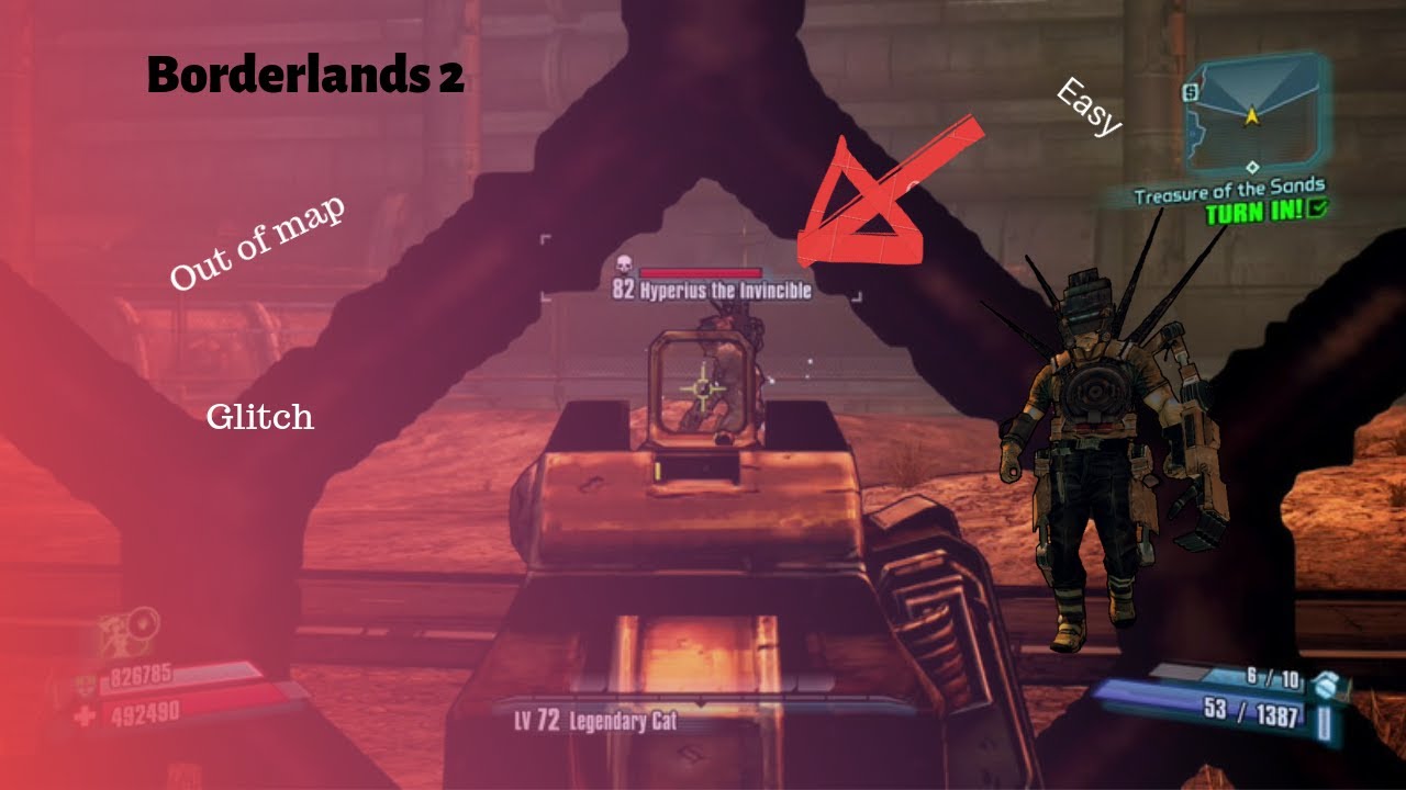 Borderlands 2: Hyperius the Invincible Glitch 2019
