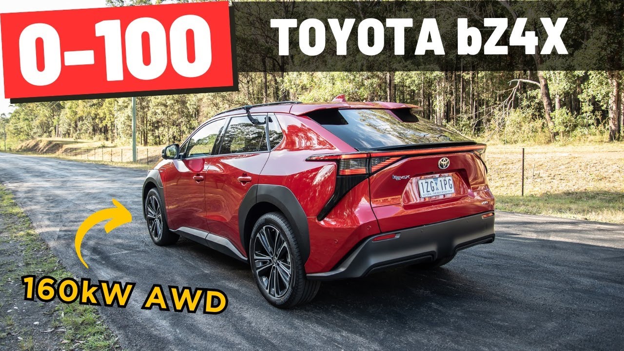 2024 Toyota bZ4X AWD review: 0-100 & POV test drive