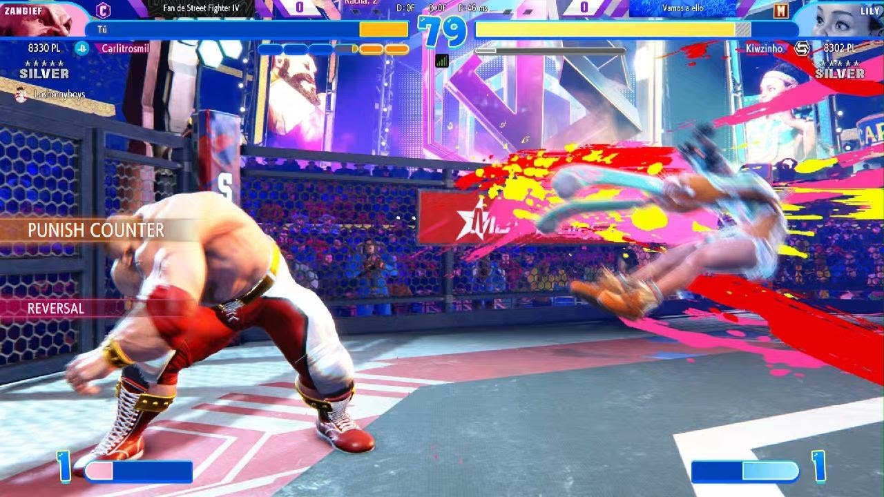 Street Fighter 6 Zangief vs Lily