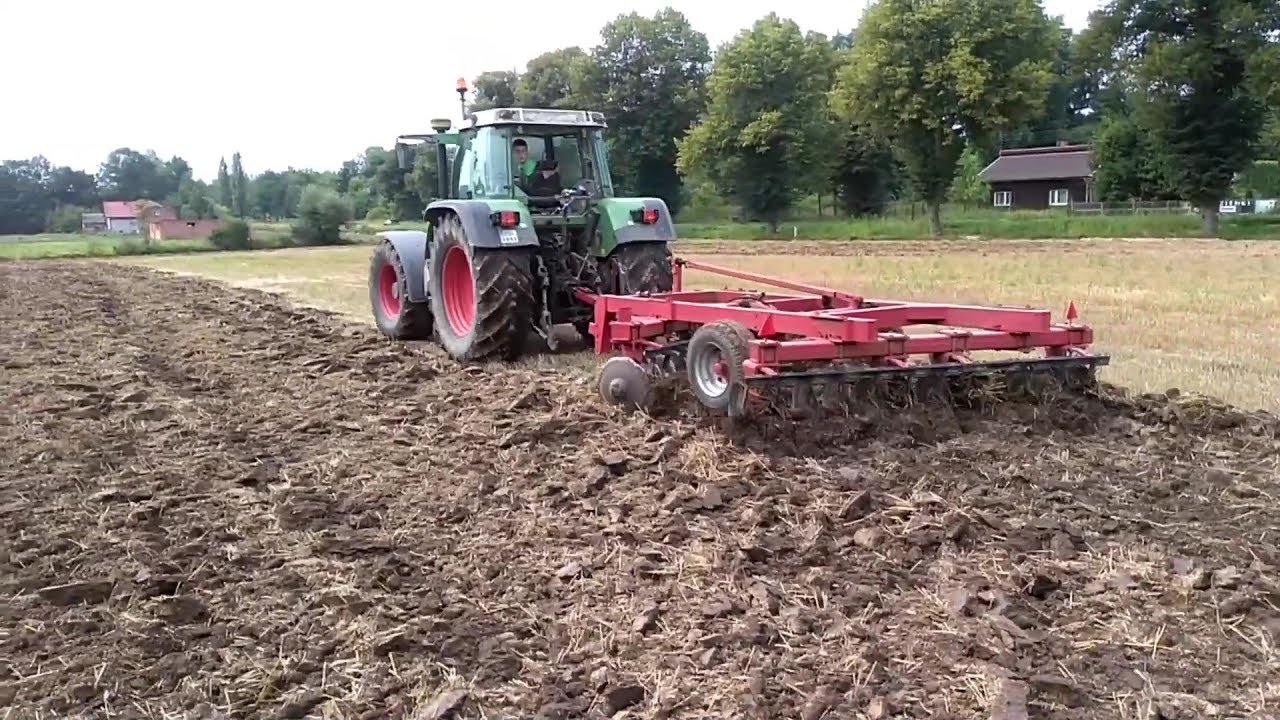 ㋡ Talerzowanie ścierniska 2018 ㋡☆Fendt Favorit 512 c ☆㋡