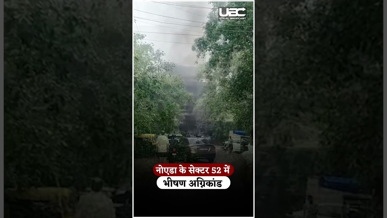 Noida Sector 52 PG Building Fire Accident: नोएडा के शताब्दी विहार में लगी भीषण आग | रे UBC NEWS