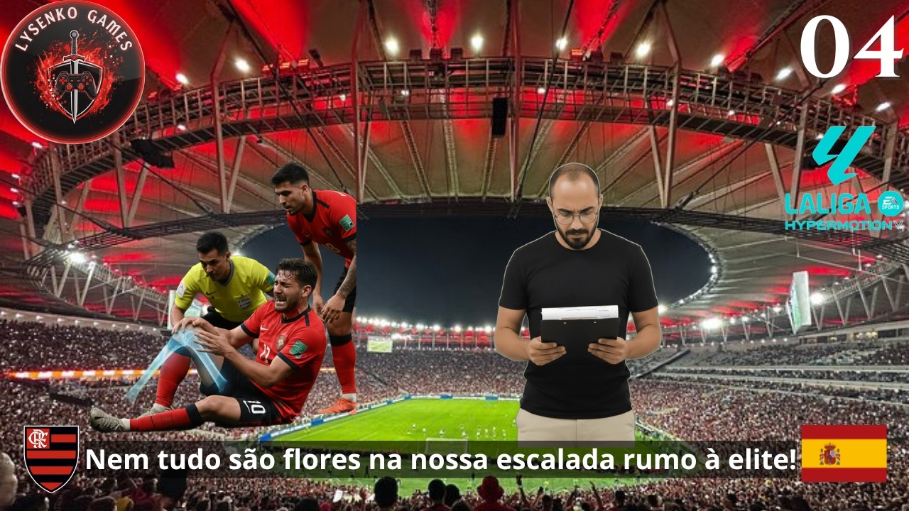 04 - O Preço da Reação! EA FC 26 MODO CARREIRA FLAMENGO