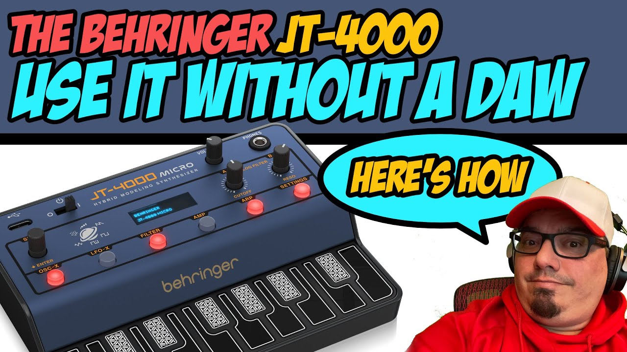 Behringer JT-4000 Dawless - How to Tutorial and Device Overview