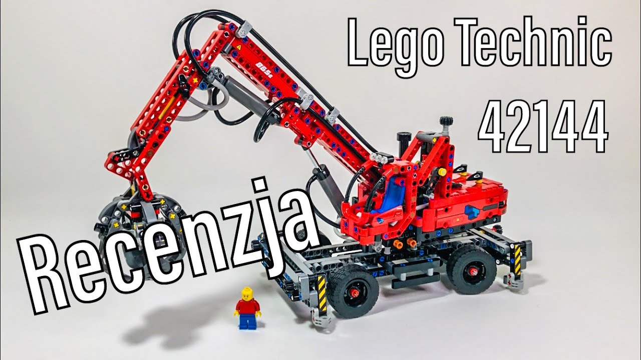 Lego Technic 42144 Dźwig z chwytakiem Recenzja