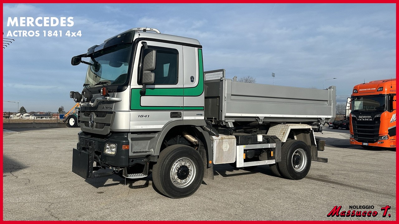 MERCEDES ACTROS 1841 4x4 - Massucco T. ID 5023