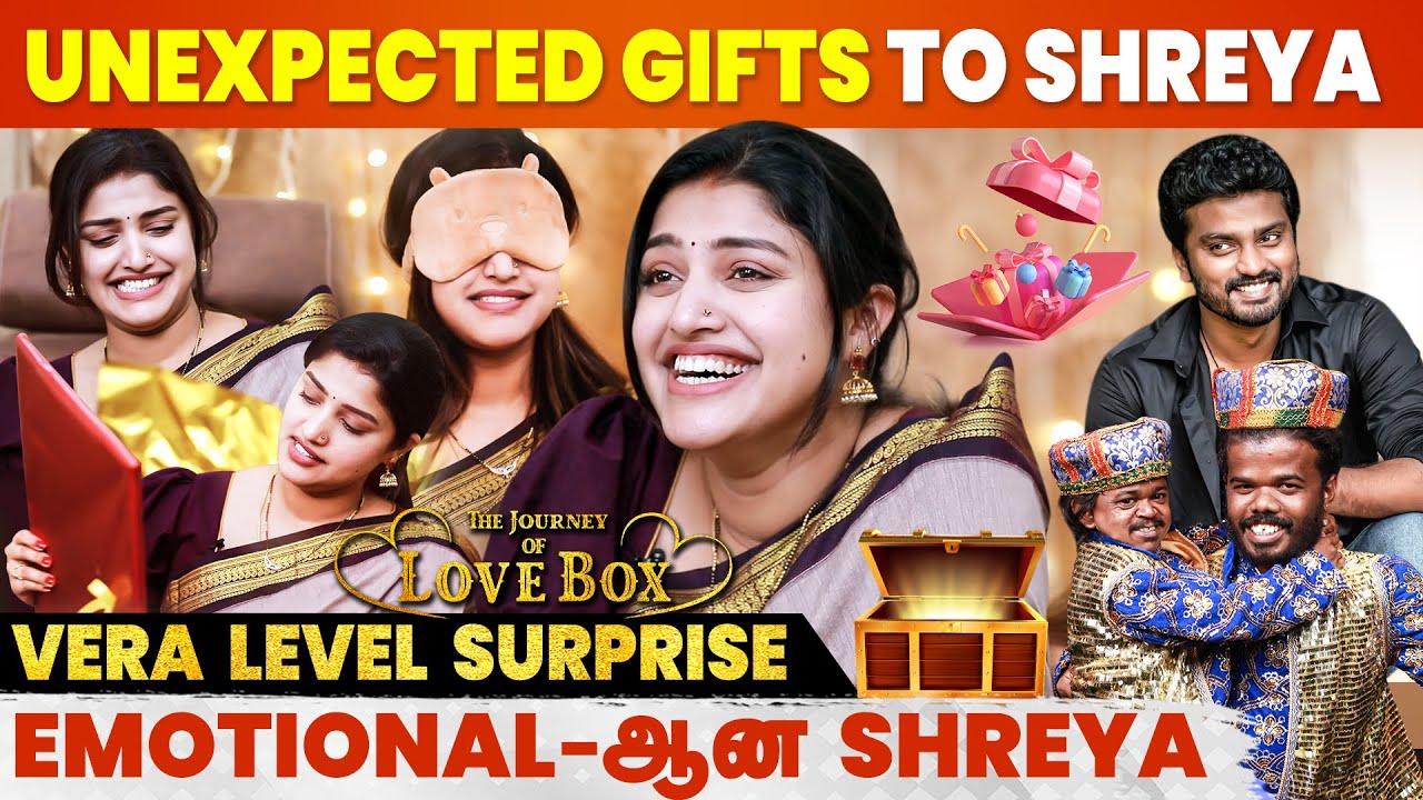 Sidhu Surprises Shreya Anchan❤️ The Journey of Love Box