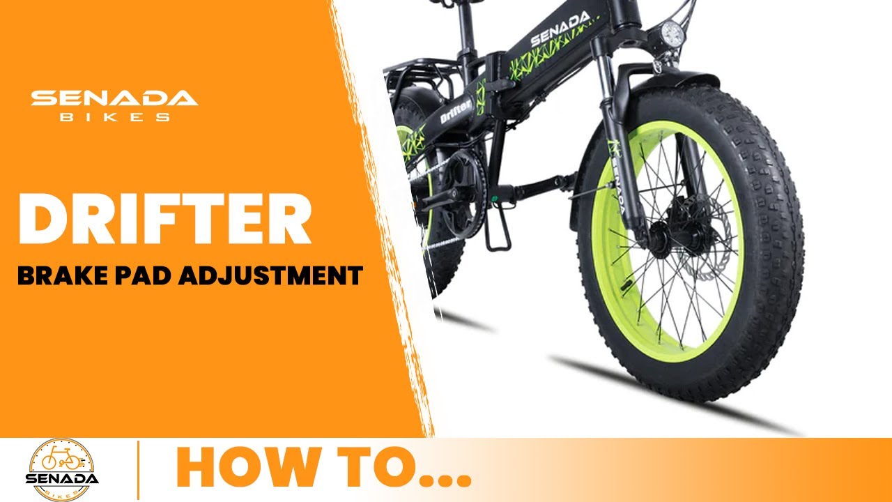 DRIFTER brake pad adjustment