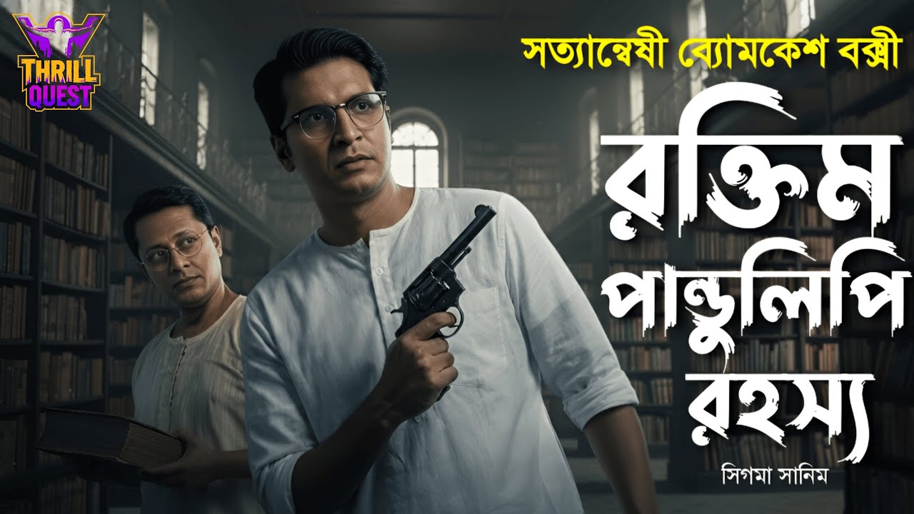 Byomkesh Bakshi | রক্তিম পাণ্ডুলিপি রহস্য | Detective Story | Bengali Audio Story | Sunday Suspense