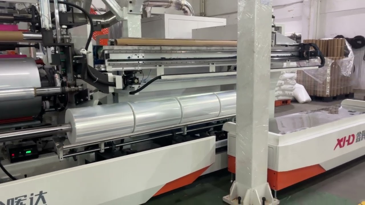 3 shafts stretch film machine; 2 meter stretch film machine;cast wrapping film making machine