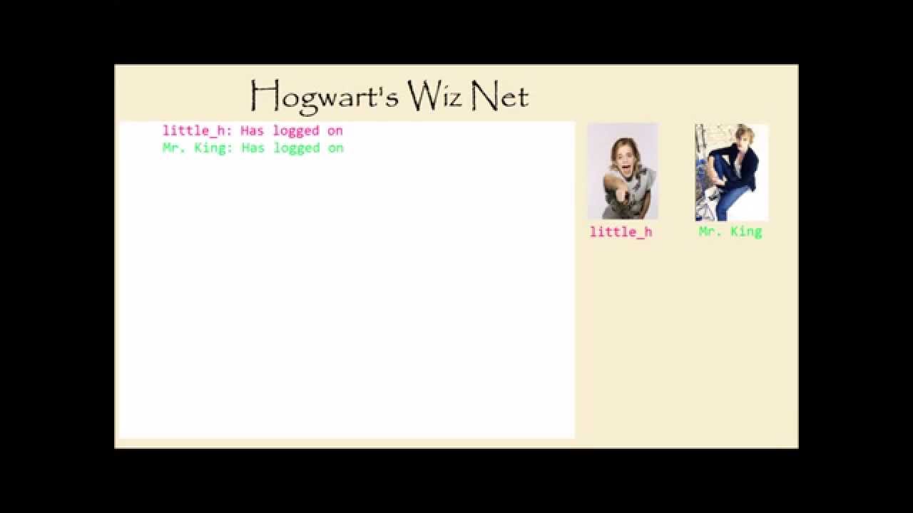 Hidden: A Hogwarts Chat Part 1 (NOT FOR MOBILES)