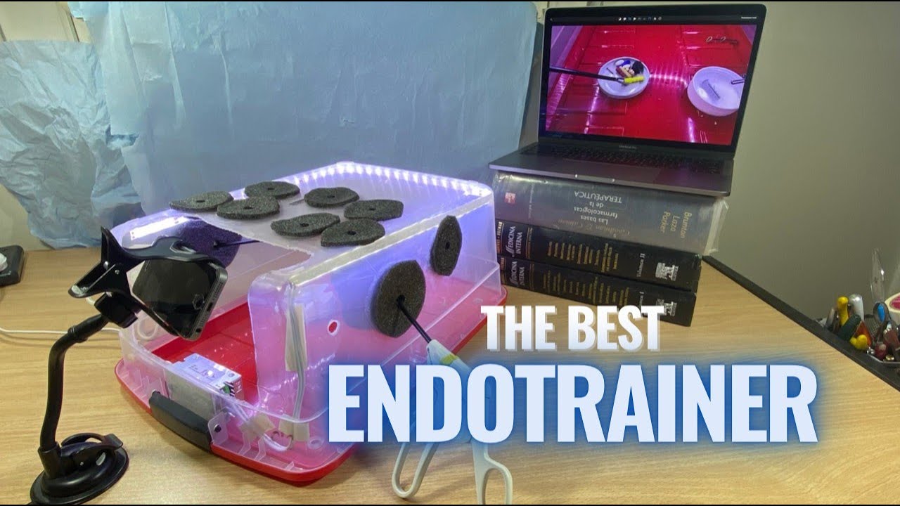 Endotrainer paso a paso: Simulador de laparoscopia casero | DIY Laparoscopic Training Box [SUB]