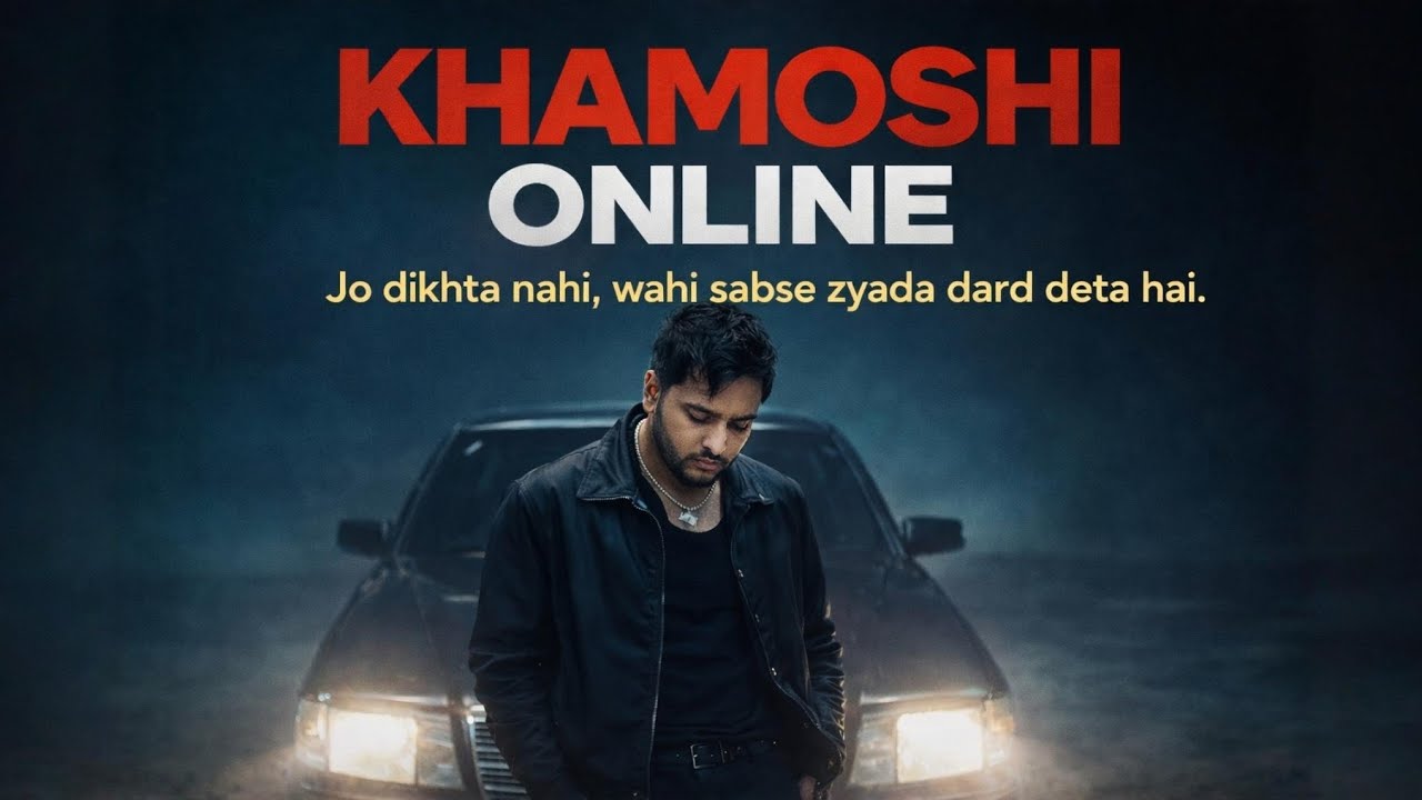 KHAMOSHI ONLINE ek emotional Hindi #HindiRap #music #song